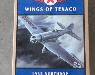 ERTL Wings of Texaco Northrop Gamma DieCast Airplane Coin Bank