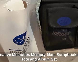 Creative Memories Memory Mate Scrapbooking Tote and Album Set