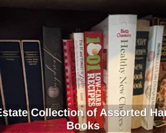 Large Estate Collection of Assorted Hardcover Books fifth image
