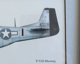 PD Mustang Big Beautiful Doll Framed Panoramic Print second image