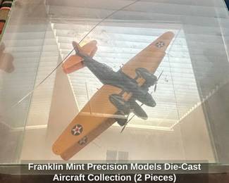 Franklin Mint Precision Models DieCast Aircraft Collection  Pieces