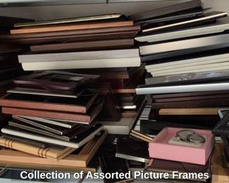 Collection of Assorted Picture Frames second image