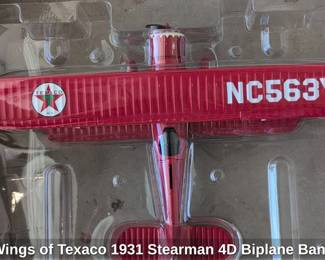 Wings of Texaco Stearman D Biplane Bank second image