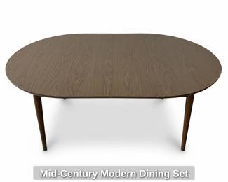 MidCentury Modern Dining Set sixth image