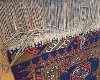 Vintage HandKnotted Baluch Tribal Miniature Rug