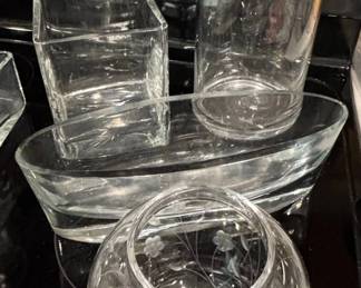 Assorted Decorative Glassware Collection second image