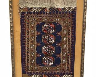 Vintage HandKnotted Baluch Tribal Miniature Rug third image