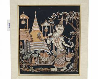Thai Ramakien Temple Rubbing Art Set sixth image