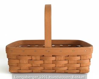 Longaberger Handwoven Basket