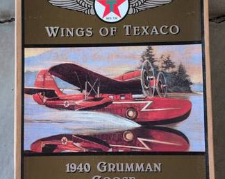 Ertl Wings of Texaco Grumman Goose DieCast Airplane Bank