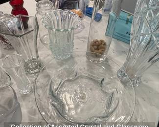Collection of Assorted Crystal and Glassware fourth image