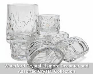 Waterford Crystal Lismore Decanter and Assorted Crystal Collection second image