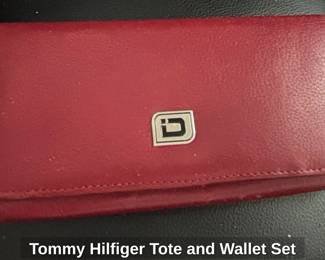 Tommy Hilfiger Tote and Wallet Set