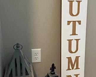 Autumn Seasonal Decor Set