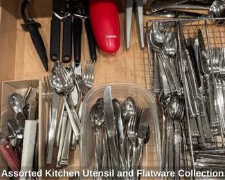 Assorted Kitchen Utensil and Flatware Collection second image