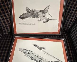 Robert L. Conely Military Aviation Prints Collection of  fourth image