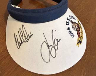 U.S. Open Oakmont Country Club Autographed Golf Visor