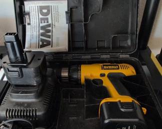 Vintage DeWalt DW V Cordless Drill or Driver Kit
