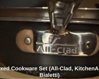 Mixed Cookware Set AllClad, KitchenAid, Bialetti fourth image