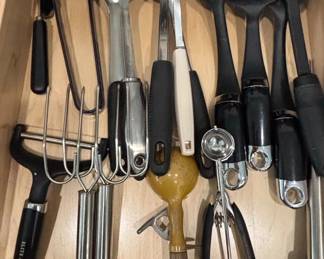 Assorted Kitchen Utensil and Flatware Collection fourth image