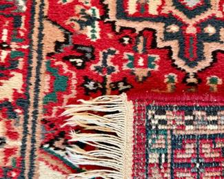 $200 - Vintage hand knotted Persian Rug - 2 x 4 (#7)
