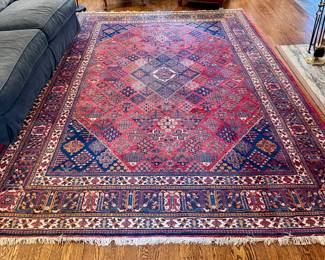 $2500 - Hand knotted 100% wool rug - 9 x 12 (#2)