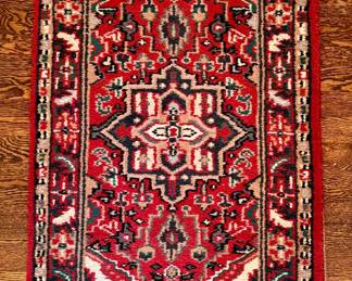 $200 - Vintage hand knotted Persian Rug - 2 x 4 (#7)