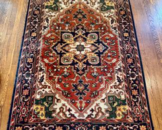 $400 - Vintage hand knotted Persian Rug - 5 x 7 (#9)