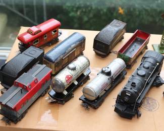 Marx Vintage Model Railroad Train and Engines