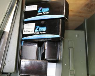 Many Batteries and Parts