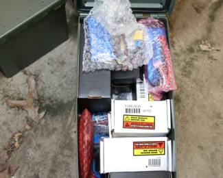 Many Batteries and Parts