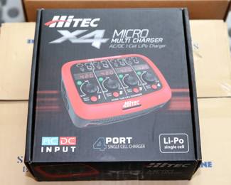 Hitec X4 Micro AC/DC 1-Cell LiPo Charger