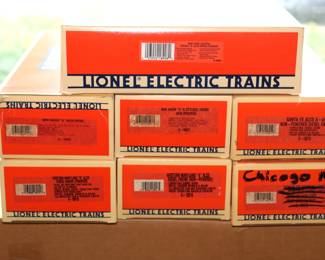 Vintage Lionel Train Engines and Cars