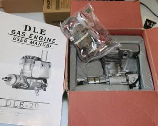 DLE-20 Gas Engine for RC Model Airplanes NIB