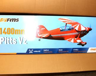 FMS 1400mm Pitts V2 PNP RC Aerobatic Biplane