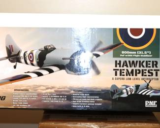 H-King Hawker Tempest 800mm PNF RC Airplane