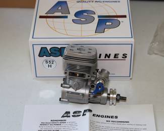 ASP .52H Model Helicopter Engine