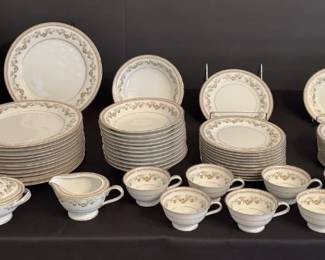 Noritake Shelburne 5316 China with 12 Cups  Serving Pieces