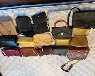 Handbags, Clutches  Mesh Purses, 17 PC