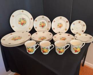 Baum Bros Formalities Fruit Dinnerware