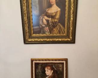 Cecil Golding  Renoir Portrait Reproductions, 2 PC