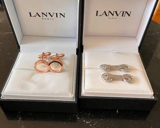 Lanvin cufflinks