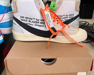 Off-White x Nike Blazer Mid "The Ten" men's size 8.5