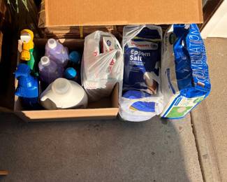 Epsom salt and bath products