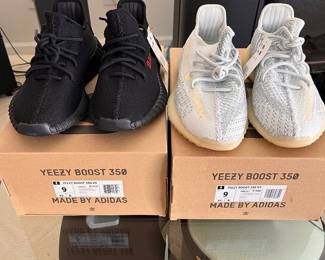 Yeezy Boost 350 sneakers men's size 9