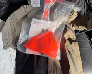 Acronym technical jacket in green