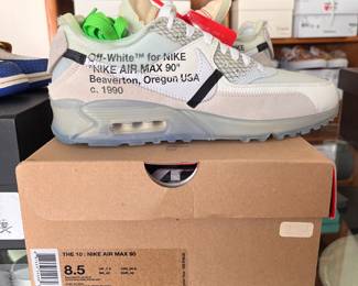 Off-White x Nike Air Max 90 "The Ten" men's size 8.5