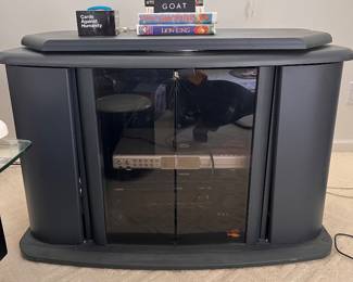 Media console cabinet