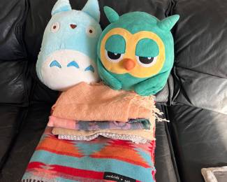 Plush toys and blankets