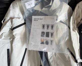 Acronym technical jacket in white